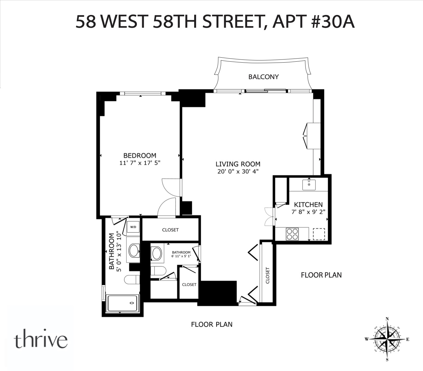 58 West 58th Street, Unit 30A Manhattan, NY 10019 - Photo 8 of 8