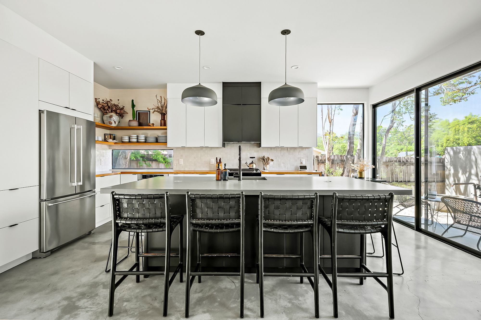 2201 Santa Rosa Street Austin, TX 78702 - Photo 8 of 47 a dining table with chairs and wooden floor