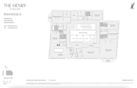$21,500,000 | 211 West 84th Street, Unit PHD | Upper West Side