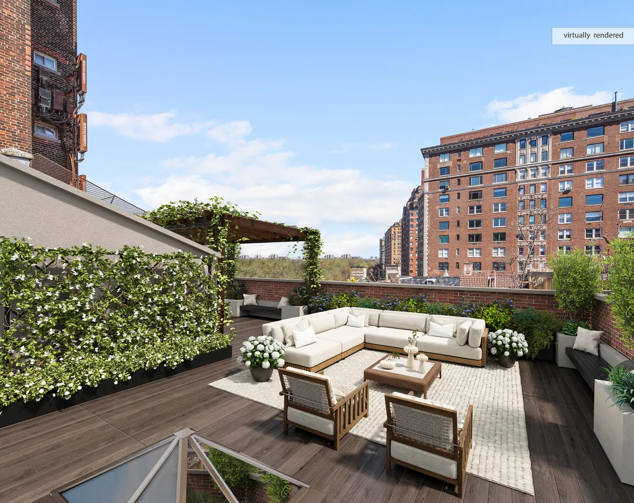 a view of a chairs and table on the wooden floor