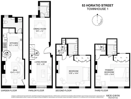$2,995,000 | 53 Horatio Street, Unit TH1 | West Village