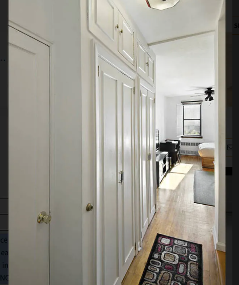 416 East 83rd Street, Unit 4B Manhattan, NY 10028 - Photo 5 of 6 a view of a kitchen with a refrigerator and a sink