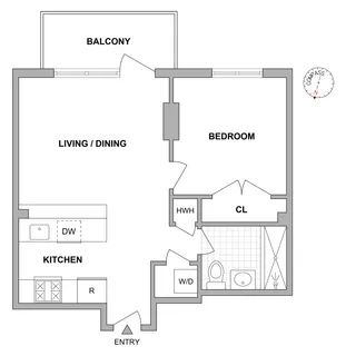 $825,000 | 238 Richardson Street, Unit 3B | Williamsburg
