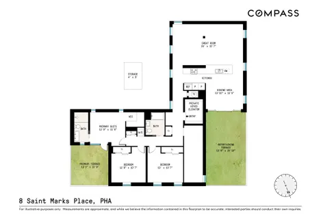 $2,875,000 | 8 St Marks Place, Unit PHA | Boerum Hill