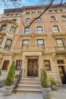 a front view of a building