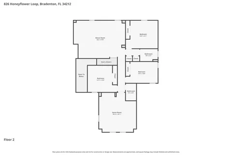 $949,000 | 826 Honeyflower Loop, Bradenton, FL 34212