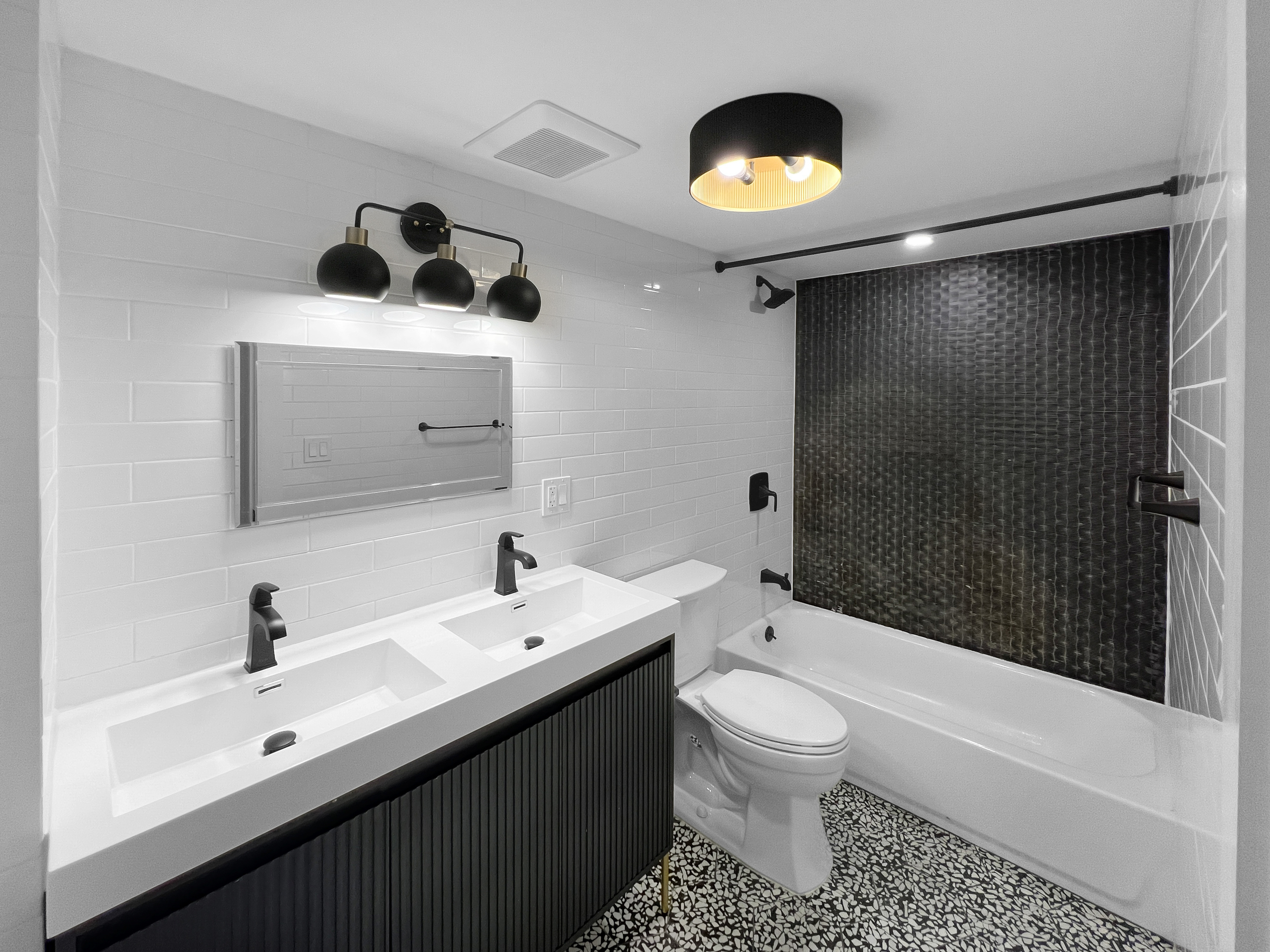 352 Degraw Street, Unit 1 Brooklyn, NY 11231 - Photo 10 of 20 a bathroom with a sink and a mirror