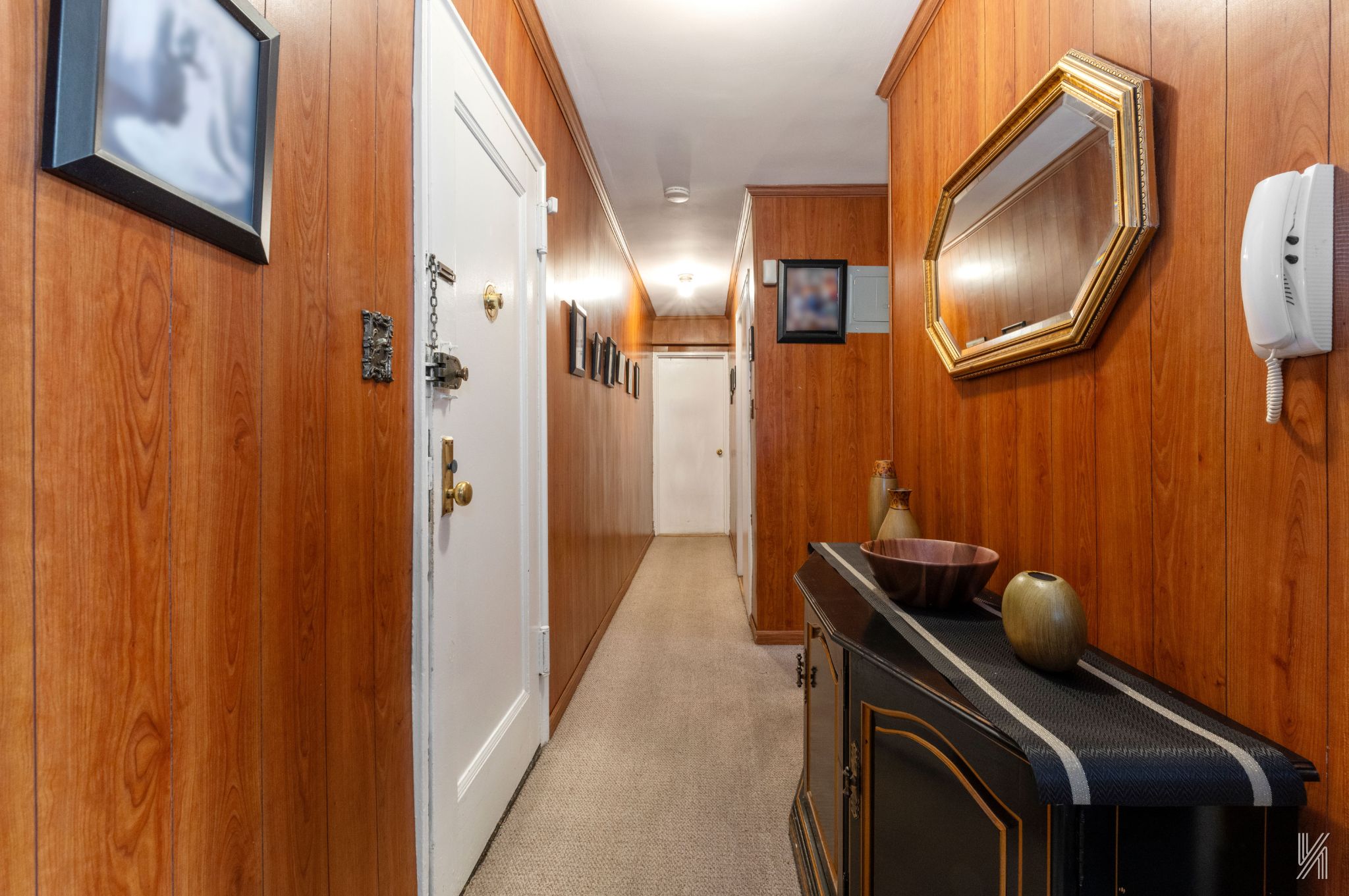 34-10 94th Street, Unit 3D Queens, NY 11372 - Photo 7 of 17 a bathroom with a mirror