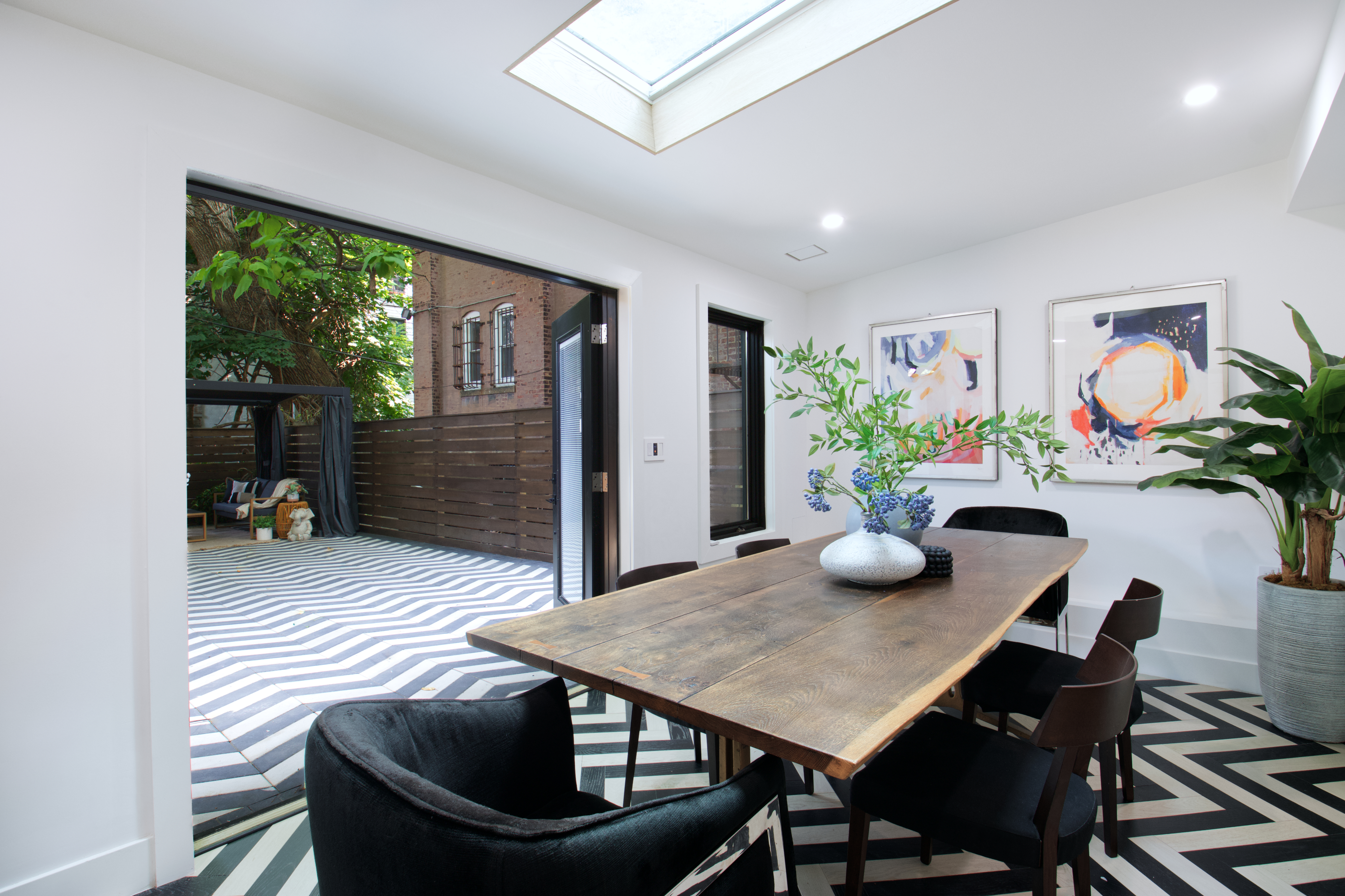 255 Macon Street Brooklyn, NY 11216 - Photo 5 of 36 a view of a dining room with furniture window and outside view