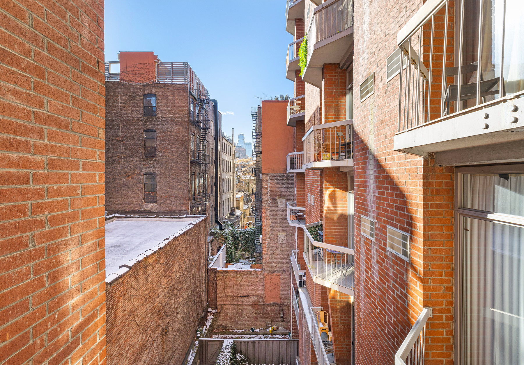 184 Thompson Street, Unit 2V Manhattan, NY 10012 - Photo 8 of 8 a view of a balcony