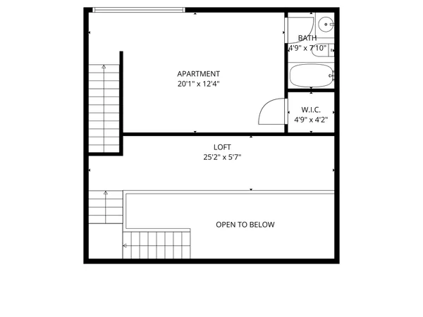 a picture of a room with a white wall