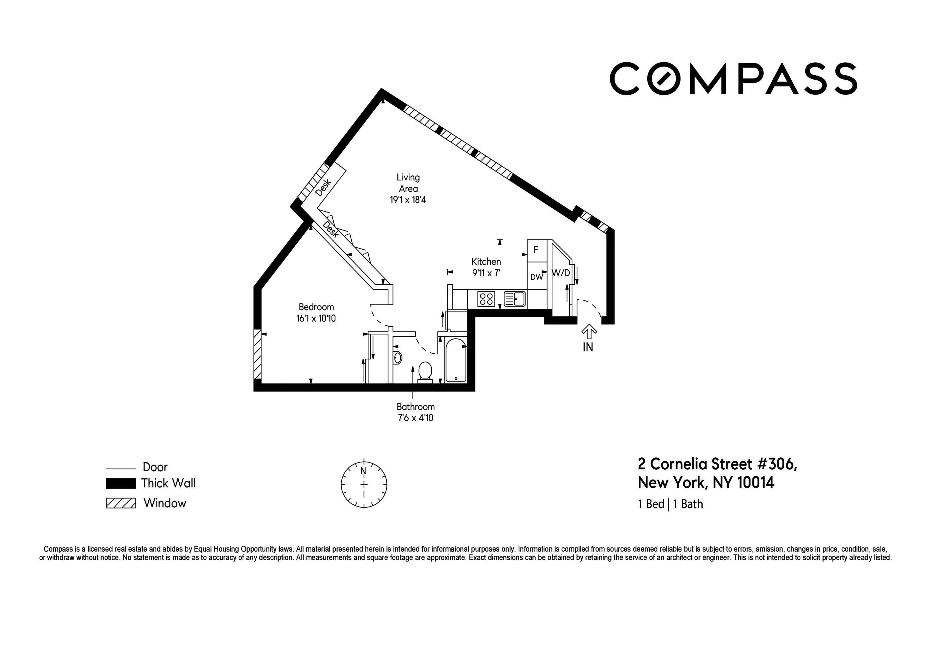 2 Cornelia Street, Unit 306 Manhattan, NY 10014 - Photo 13 of 13 a picture of a park