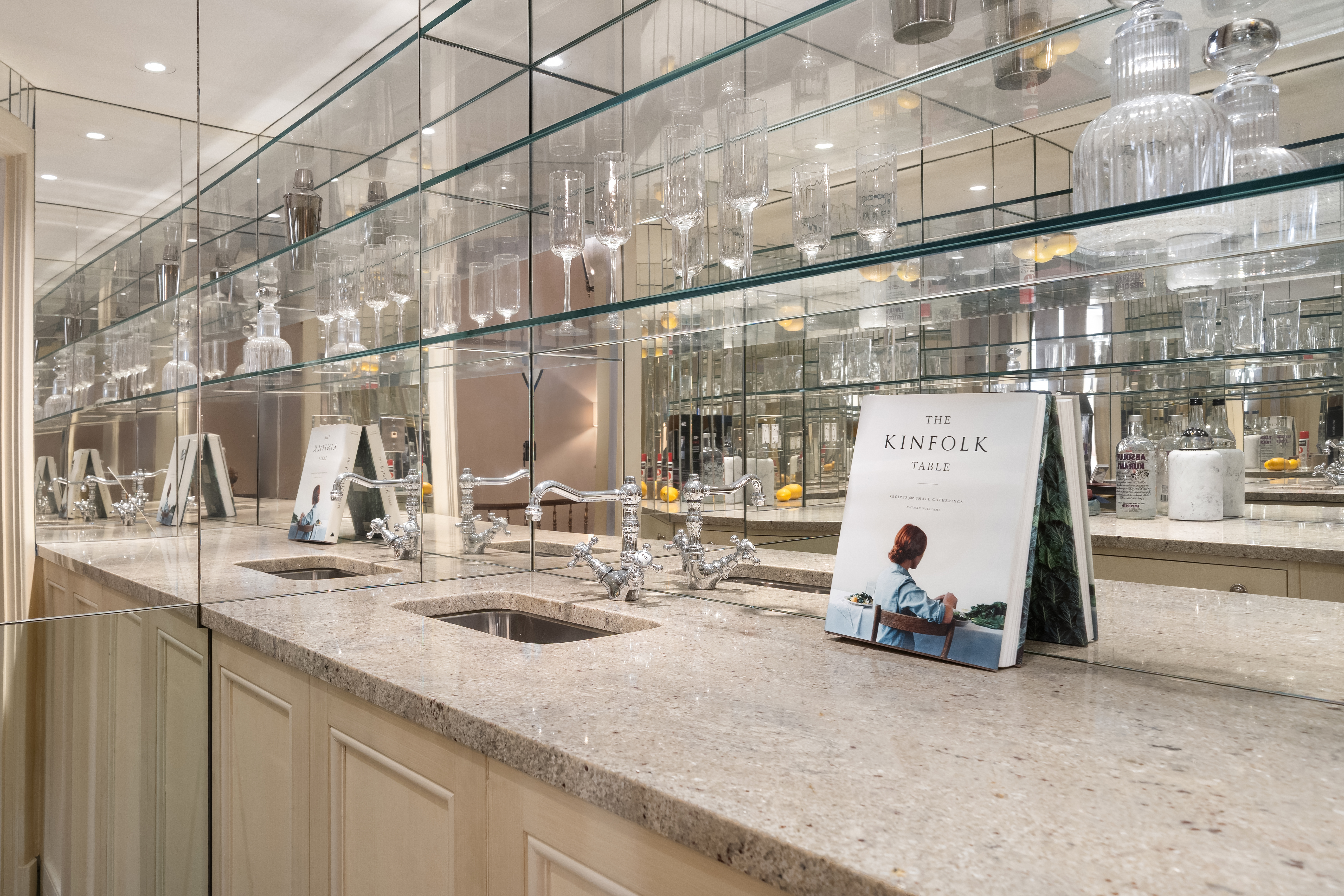 46 East 71st Street Manhattan, NY 10021 - Photo 24 of 27 a view of a room with kitchen area and appliances