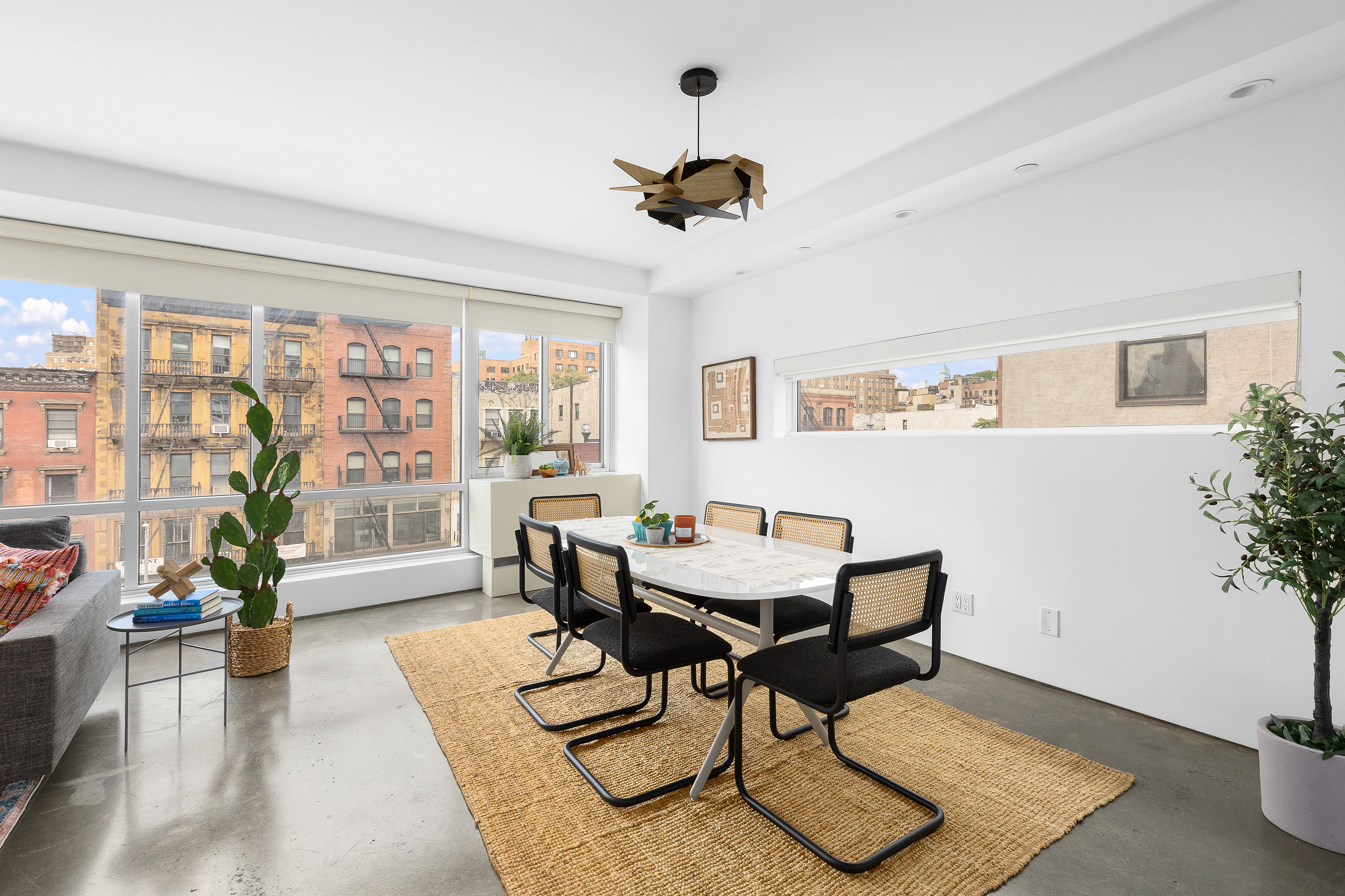 263 Bowery, Unit 5 Manhattan, NY 10002 - Photo 10 of 12 a view of a livingroom and dining room