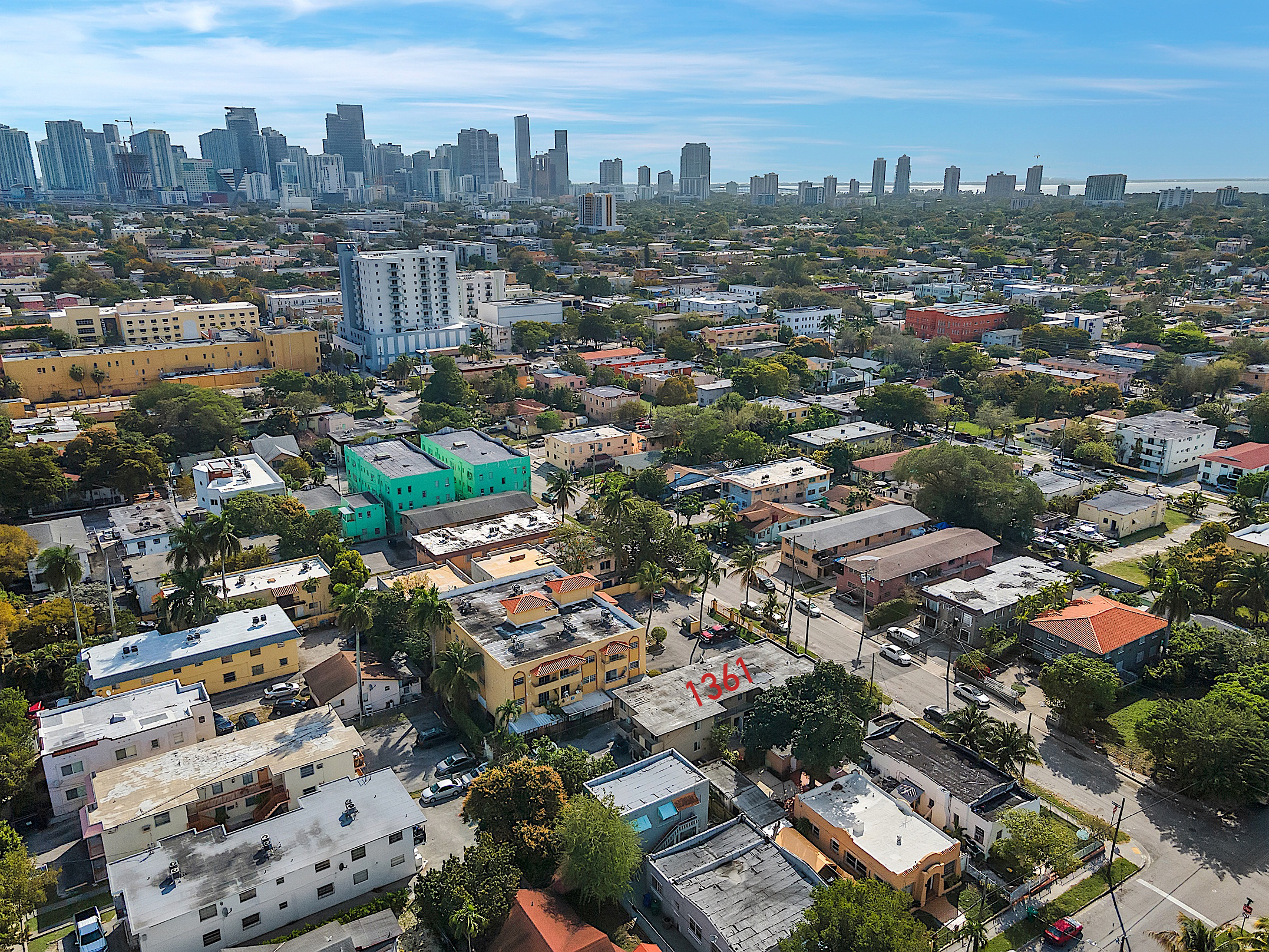 1361 Southwest 4th Street Miami, FL 33135 - Photo 23 of 23 an aerial view of city