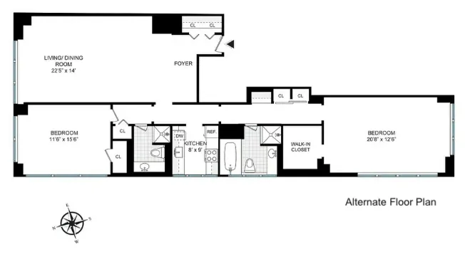 $1,800,000 | 117 East 57th Street, Unit 35D | Midtown East