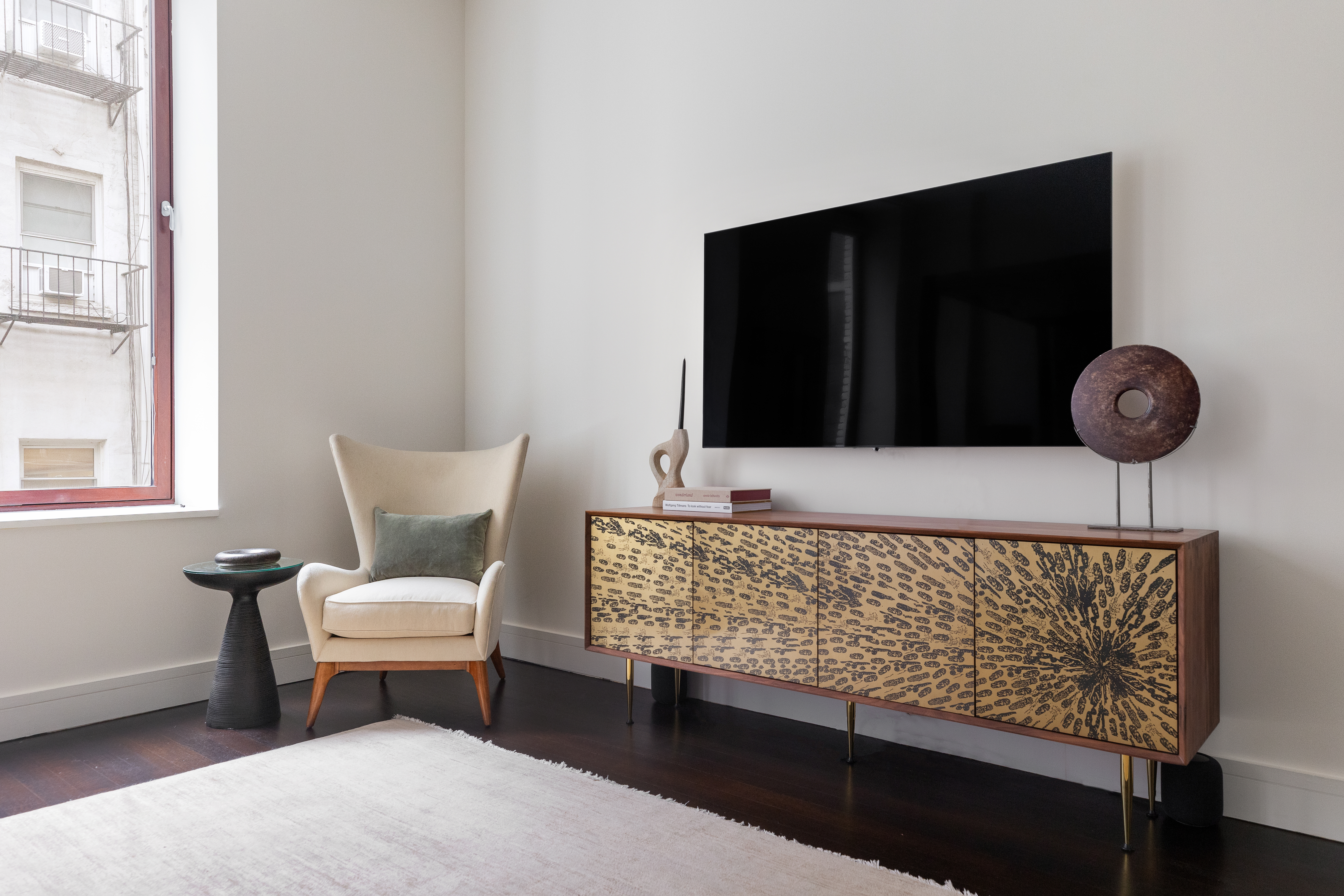 388 West Broadway, Unit 2 Manhattan, NY 10012 - Photo 15 of 27 a living room with furniture