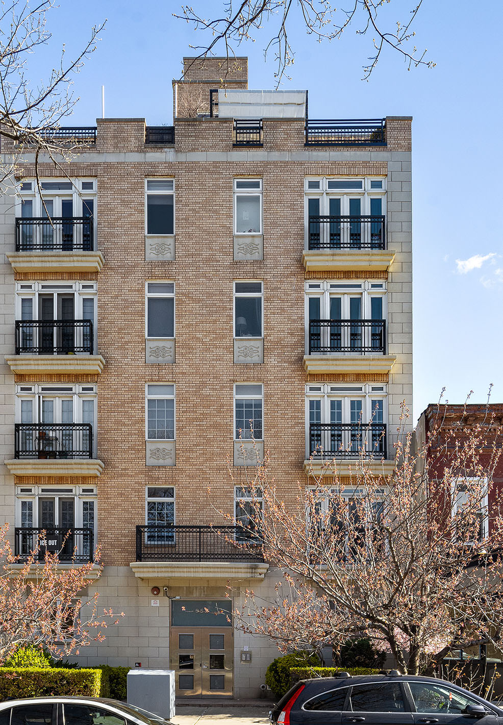 353 3rd Street, Unit B5B Brooklyn, NY 11215 - Photo 19 of 22 a front view of a building with balcony