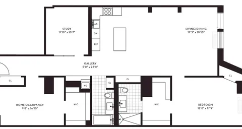 $1,475,000 | 365 Bridge Street, Unit 12H | Downtown Brooklyn