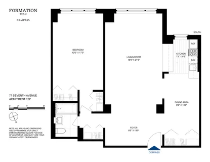 $1,300,000 | 77 7th Avenue, Unit 12P | Chelsea