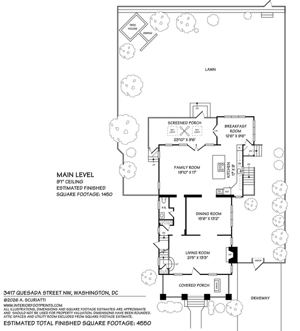 $2,200,000 | 3417 Quesada Street Northwest, Washington, DC 20015