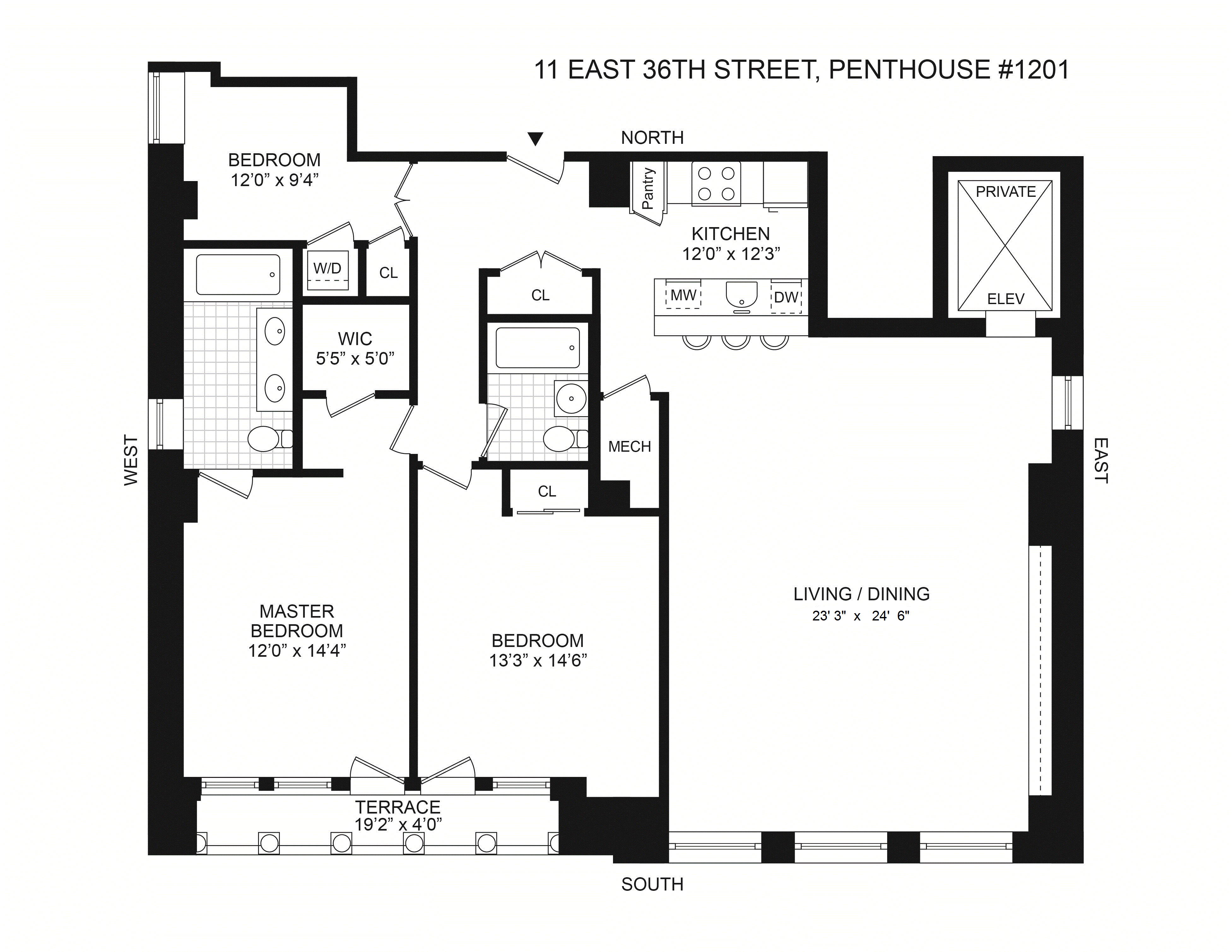 11 East 36th Street, Unit 1201 Manhattan, NY 10016 - Photo 6 of 6