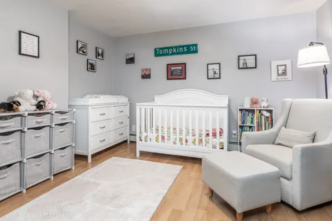 a bedroom with furniture and a couch