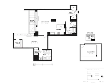 $1,595,000 | 360 Furman Street, Unit 924 | Brooklyn Heights