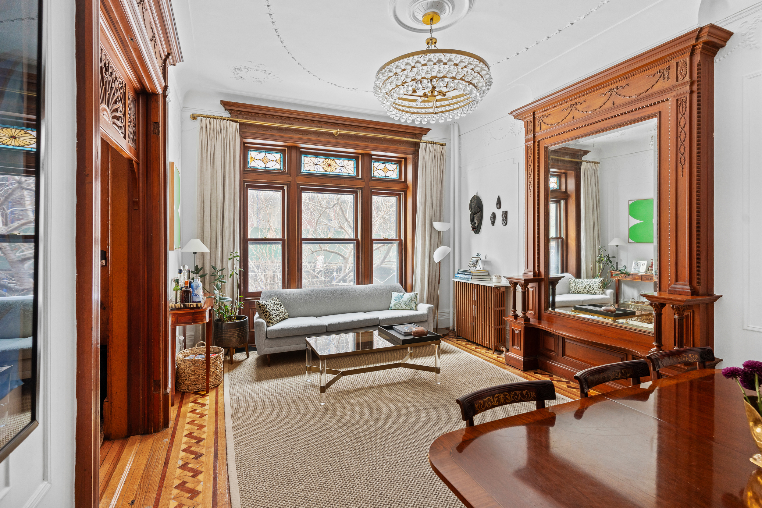 479 4th Street, Unit TRIPLEX Brooklyn, NY 11215 - Photo 2 of 17 a view of a livingroom with furniture and a window