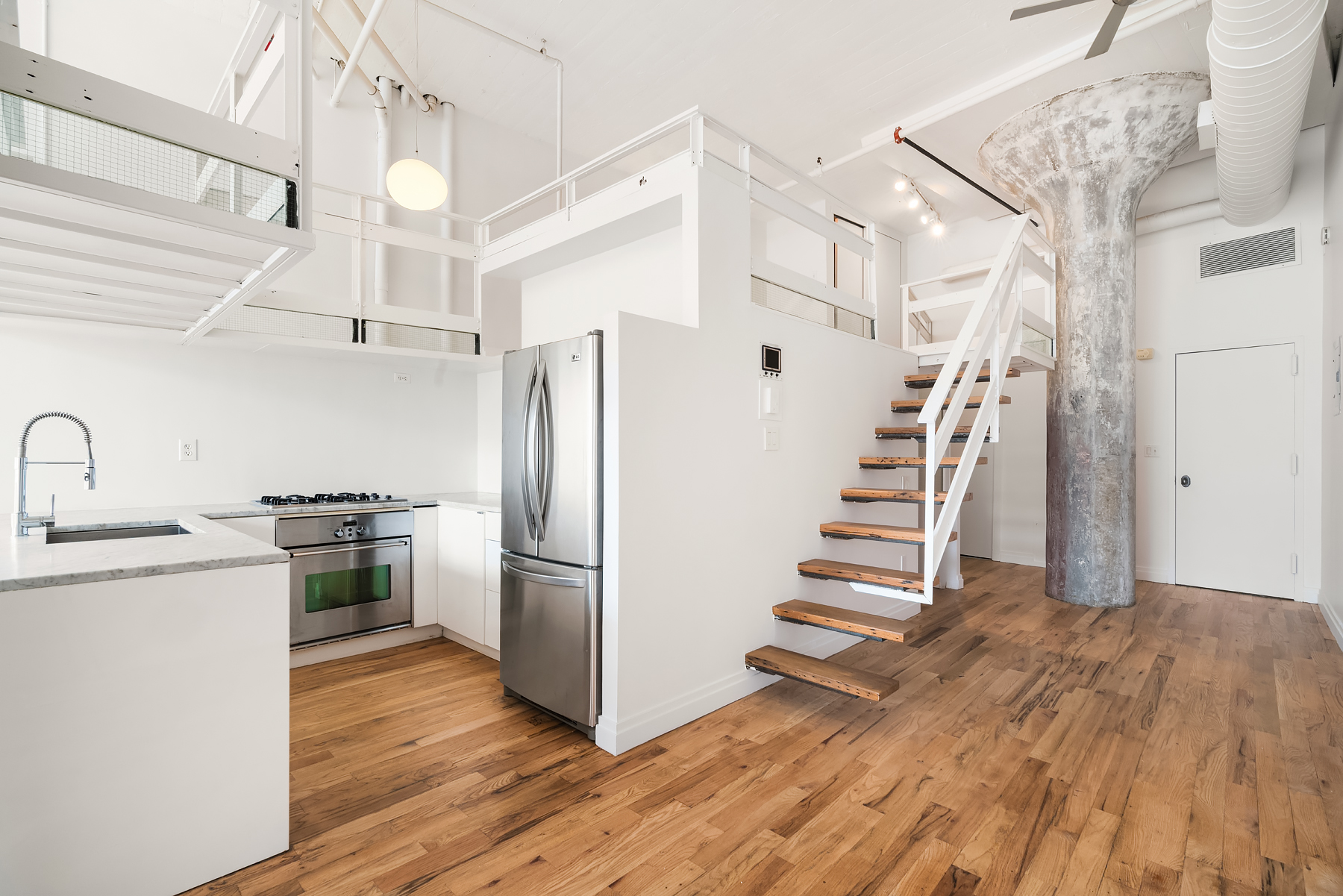 689 Myrtle Avenue, Unit 4E Brooklyn, NY 11205 - Photo 4 of 21 a walk in closet and wooden floor