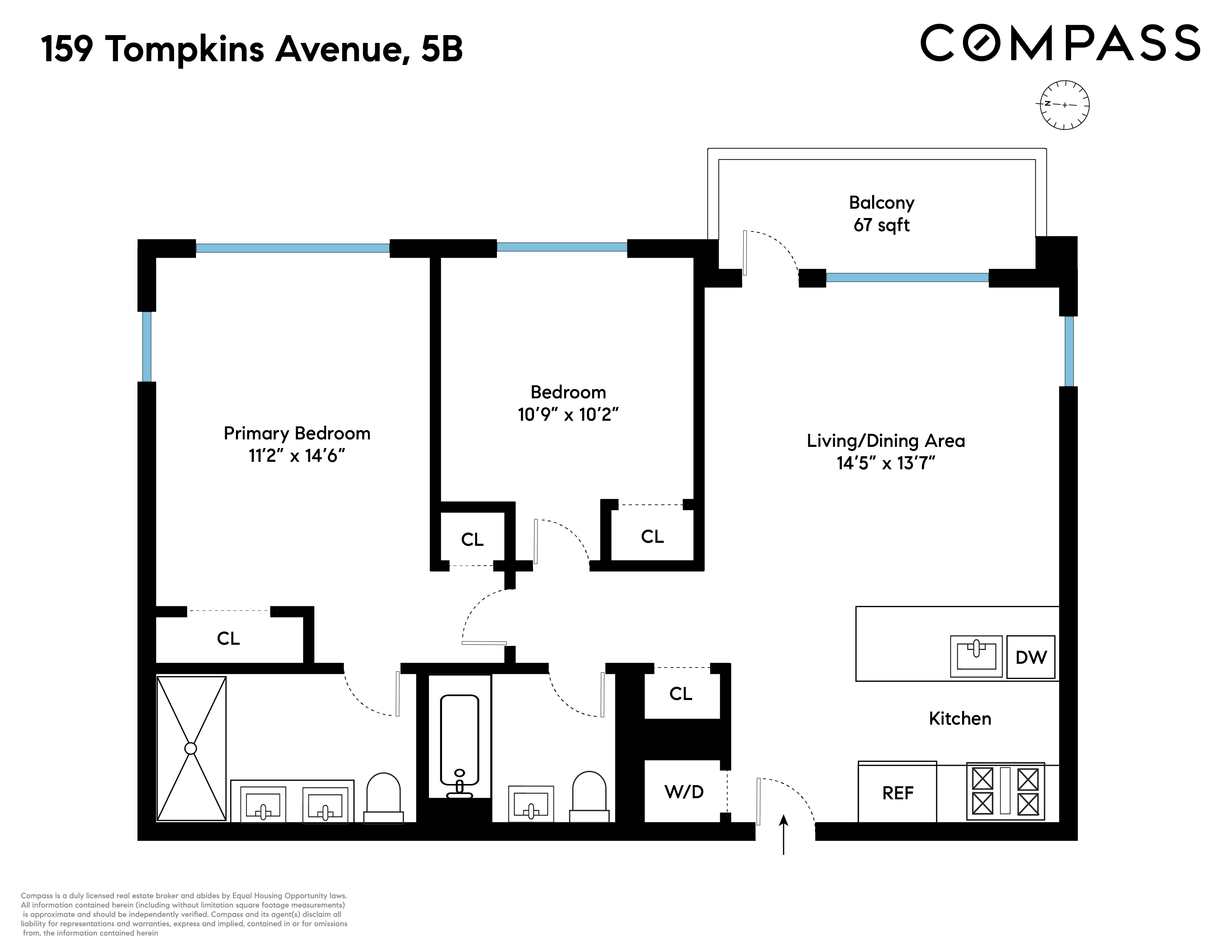 159 Tompkins Avenue, Unit 5B Brooklyn, NY 11206 - Photo 12 of 12