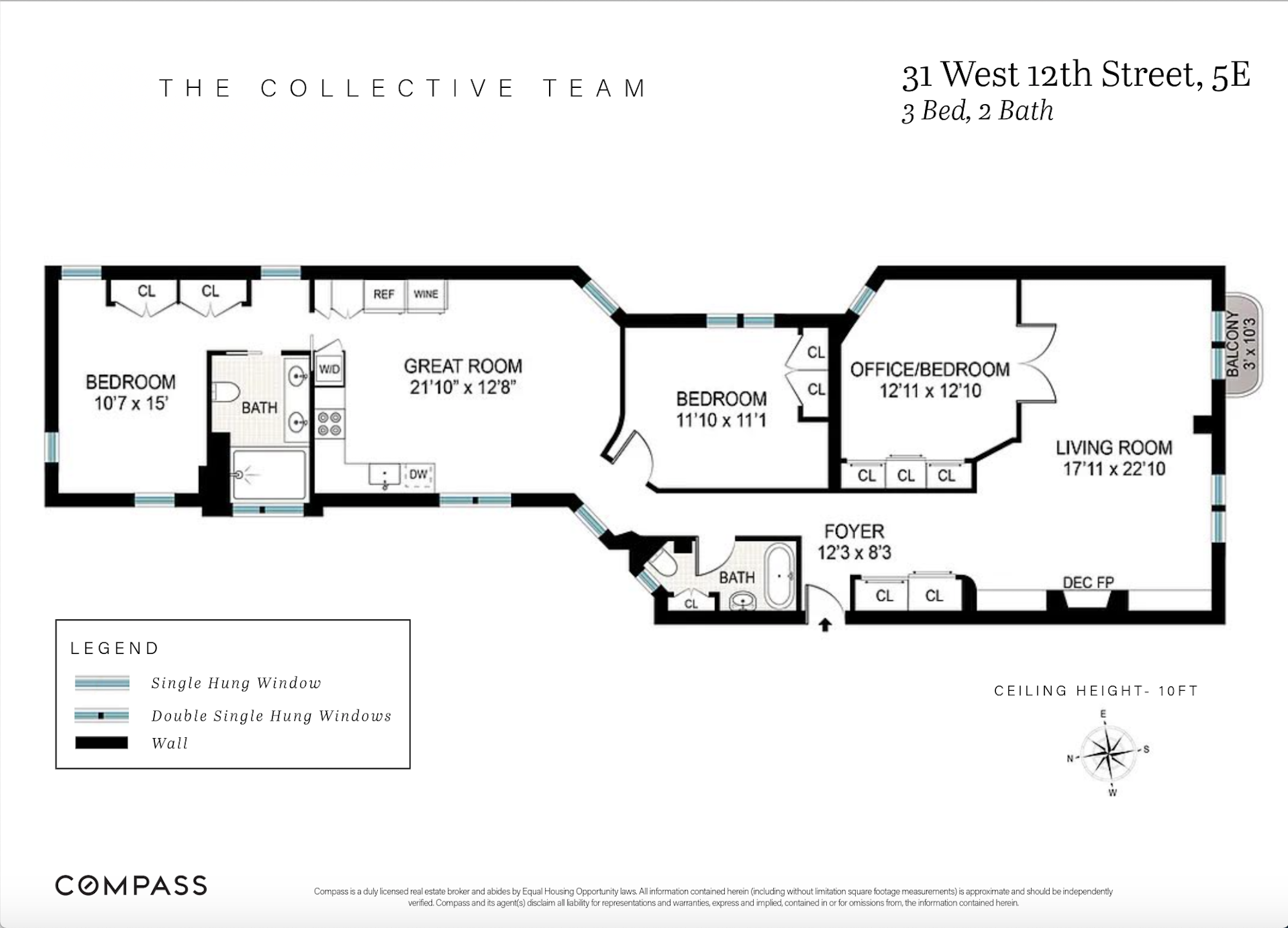 31 West 12th Street, Unit 5E Manhattan, NY 10011 - Photo 14 of 14 unknown