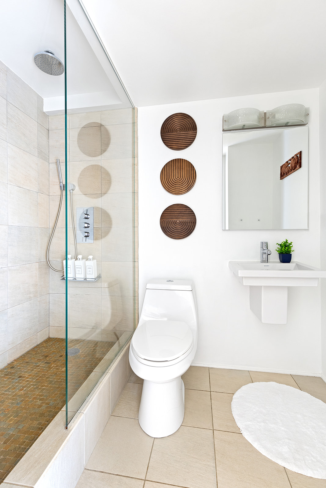 193 Clinton Avenue, Unit 9E Brooklyn, NY 11205 - Photo 8 of 9 a bathroom with a toilet and a sink