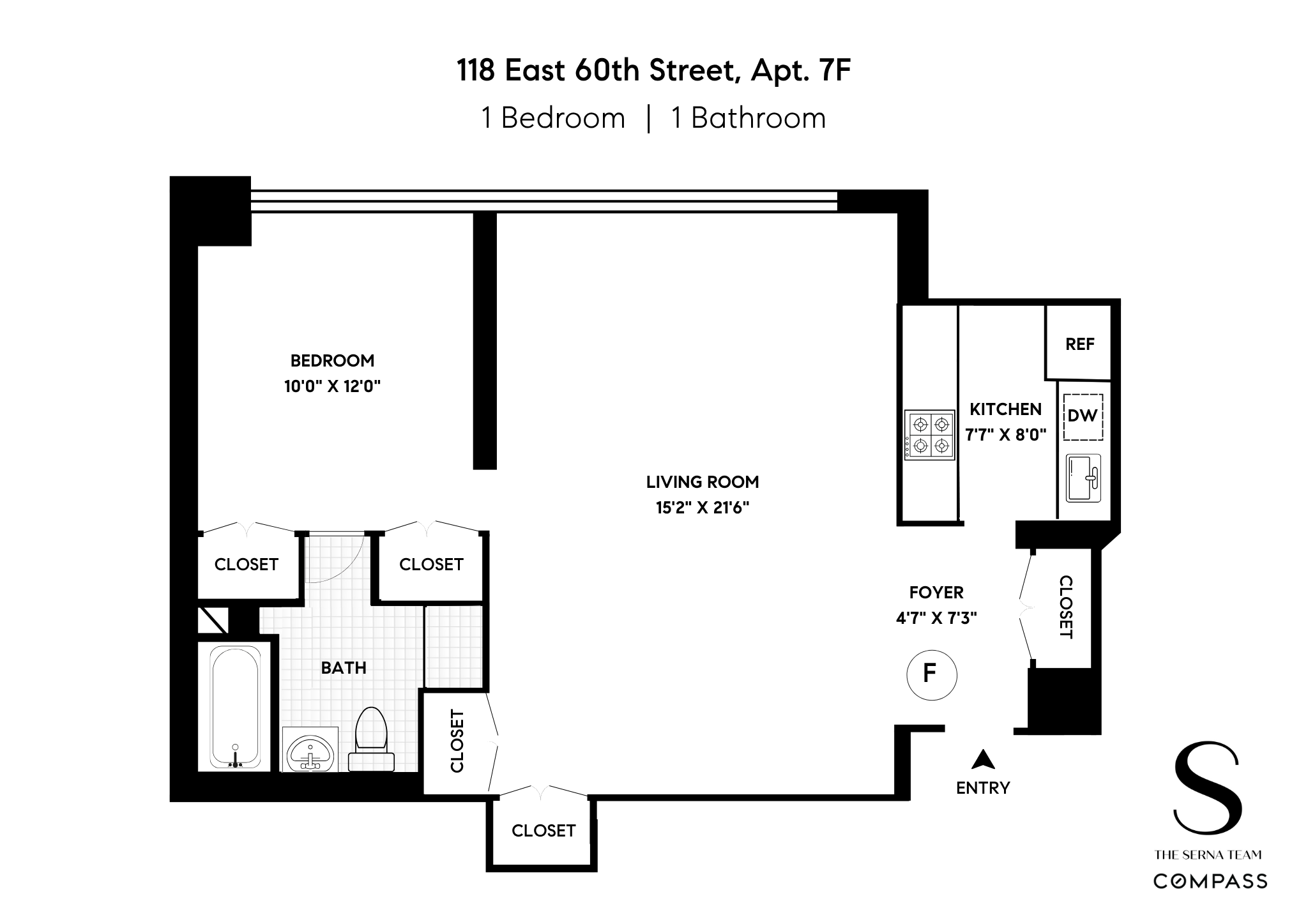 118 East 60th Street, Unit 7F Manhattan, NY 10022 - Photo 18 of 18 Gallery Image 18