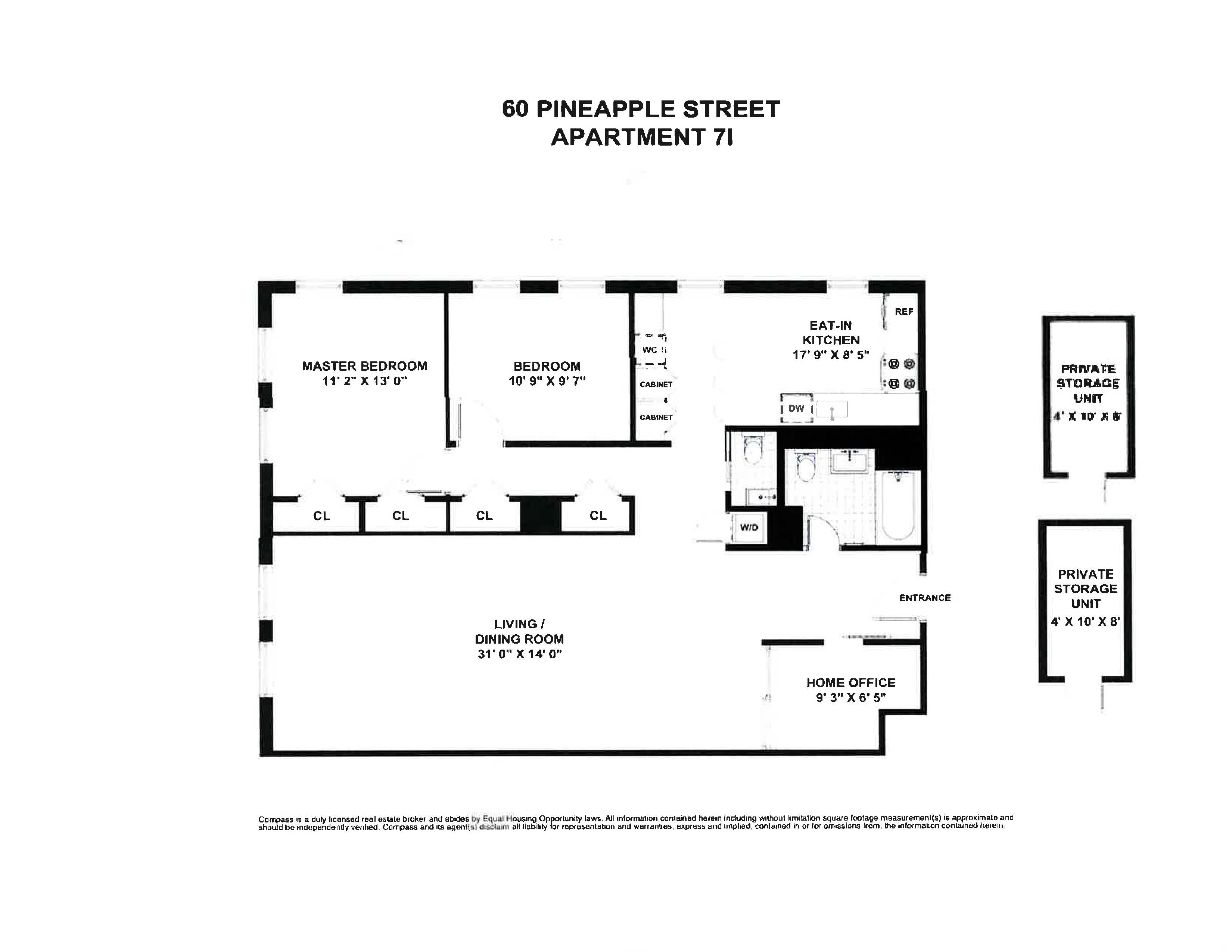 60 Pineapple Street, Unit 7I Brooklyn, NY 11201 - Photo 13 of 14