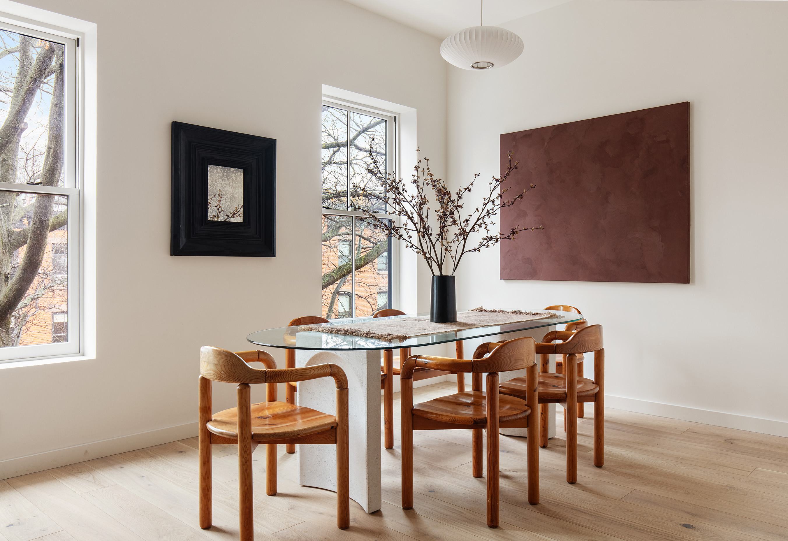 238 Degraw Street, Unit 3 Brooklyn, NY 11231 - Photo 3 of 17 a view of a dining room with furniture and wooden floor