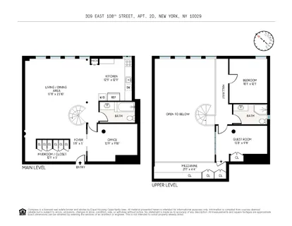 $940,000 | 309 East 108th Street, Unit 2/D | East Harlem