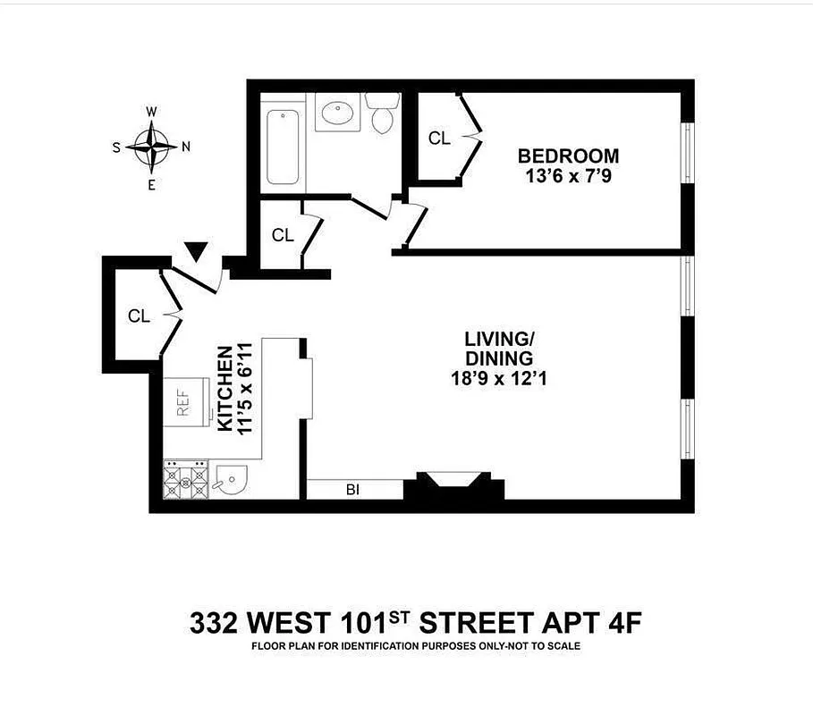 332 West 101st Street, Unit 4F Manhattan, NY 10025 - Photo 10 of 10