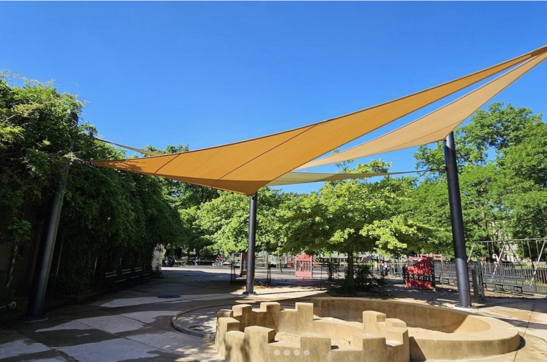 160 Prospect Park West, Unit 2 Brooklyn, NY 11215 - Photo 11 of 12 a view of yard with swimming pool and trees in the background