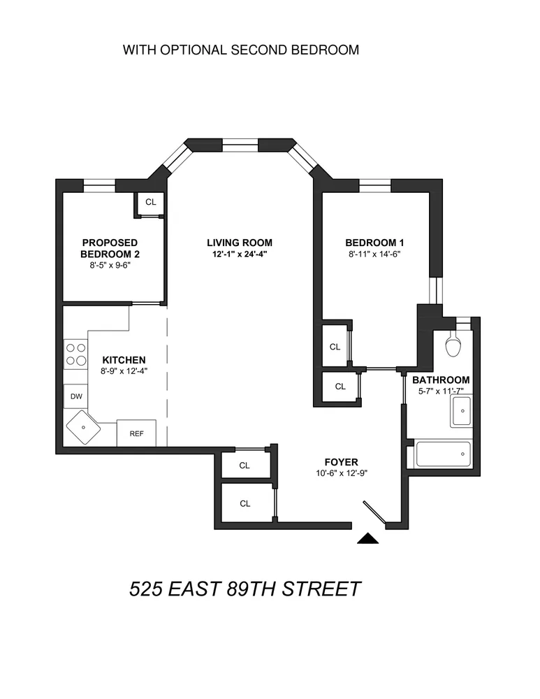 $795,000 | 525 East 89th Street, Unit 1E | Upper East Side