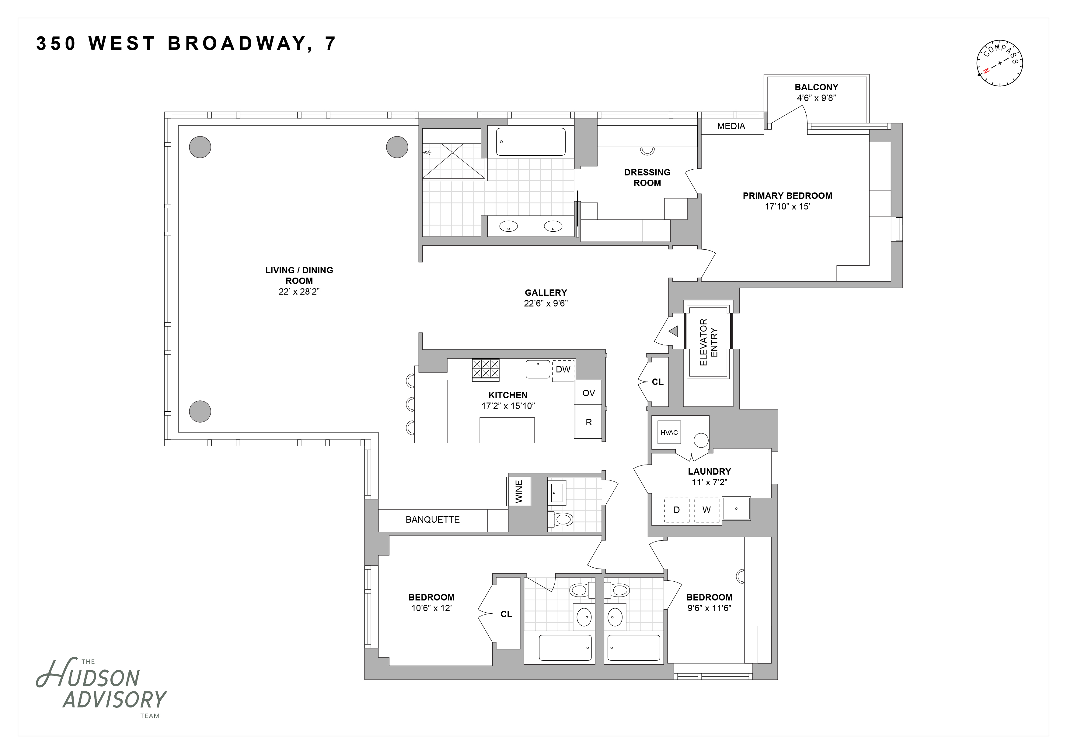 350 West Broadway, Unit 7FL Manhattan, NY 10013 - Photo 17 of 17 unknown