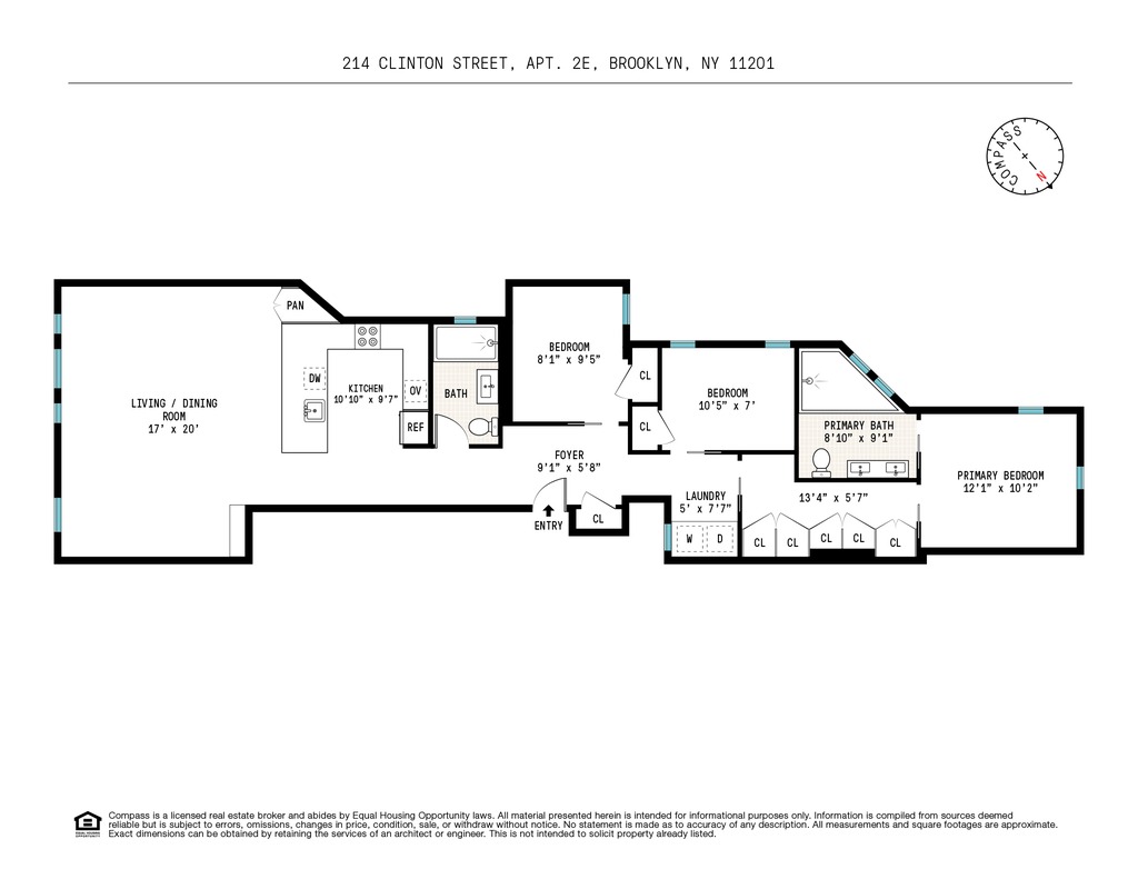 214 Clinton Street, Unit 2E Brooklyn, NY 11201 - Photo 11 of 11 a picture of a black and white photo