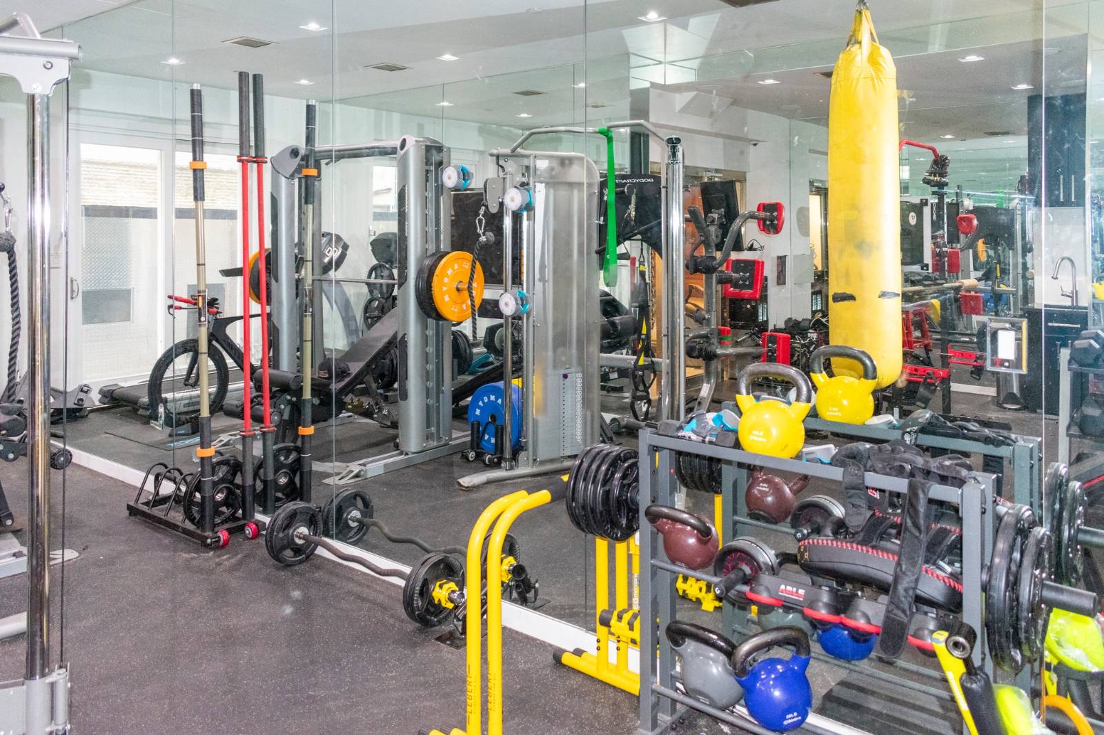 124 East 13th Street, Unit 3 Manhattan, NY 10003 - Photo 23 of 26 a view of a room with gym equipment