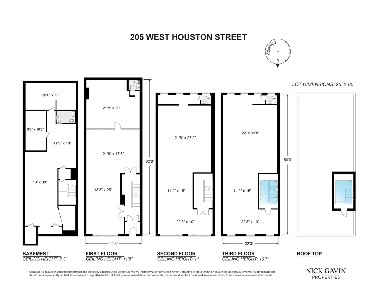 $4,995,000 | 205 West Houston Street | Hudson Square