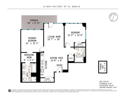 $8,000 | 62 North 3rd Street, Unit 5A | Williamsburg