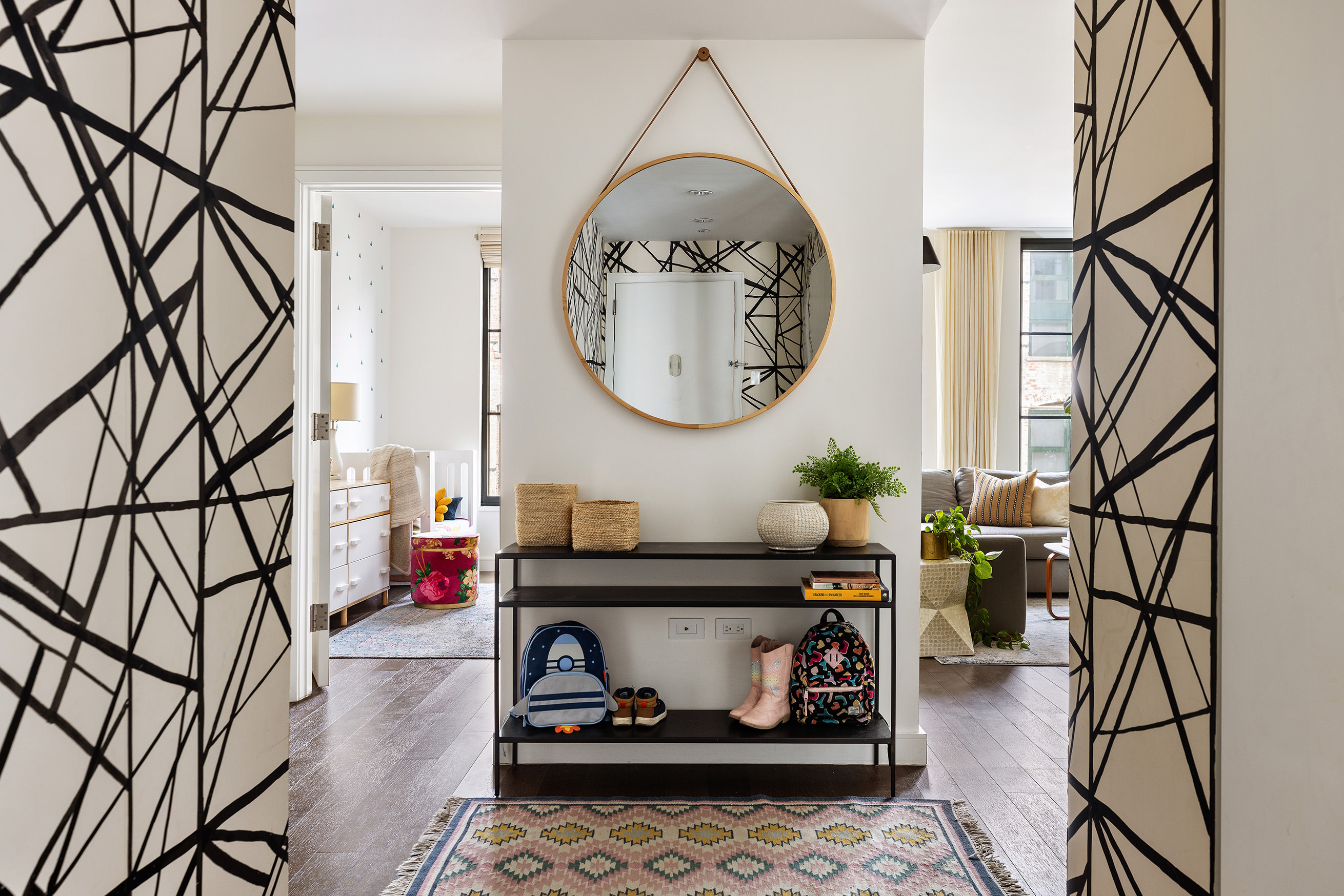 345 Carroll Street, Unit 3F Brooklyn, NY 11231 - Photo 8 of 14 a front view of a house with fountain and furniture