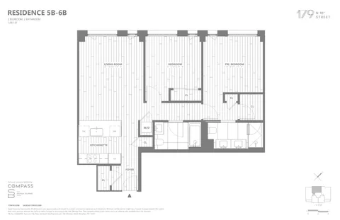 $1,925,000 | 179 North 10th Street, Unit 5B | Williamsburg