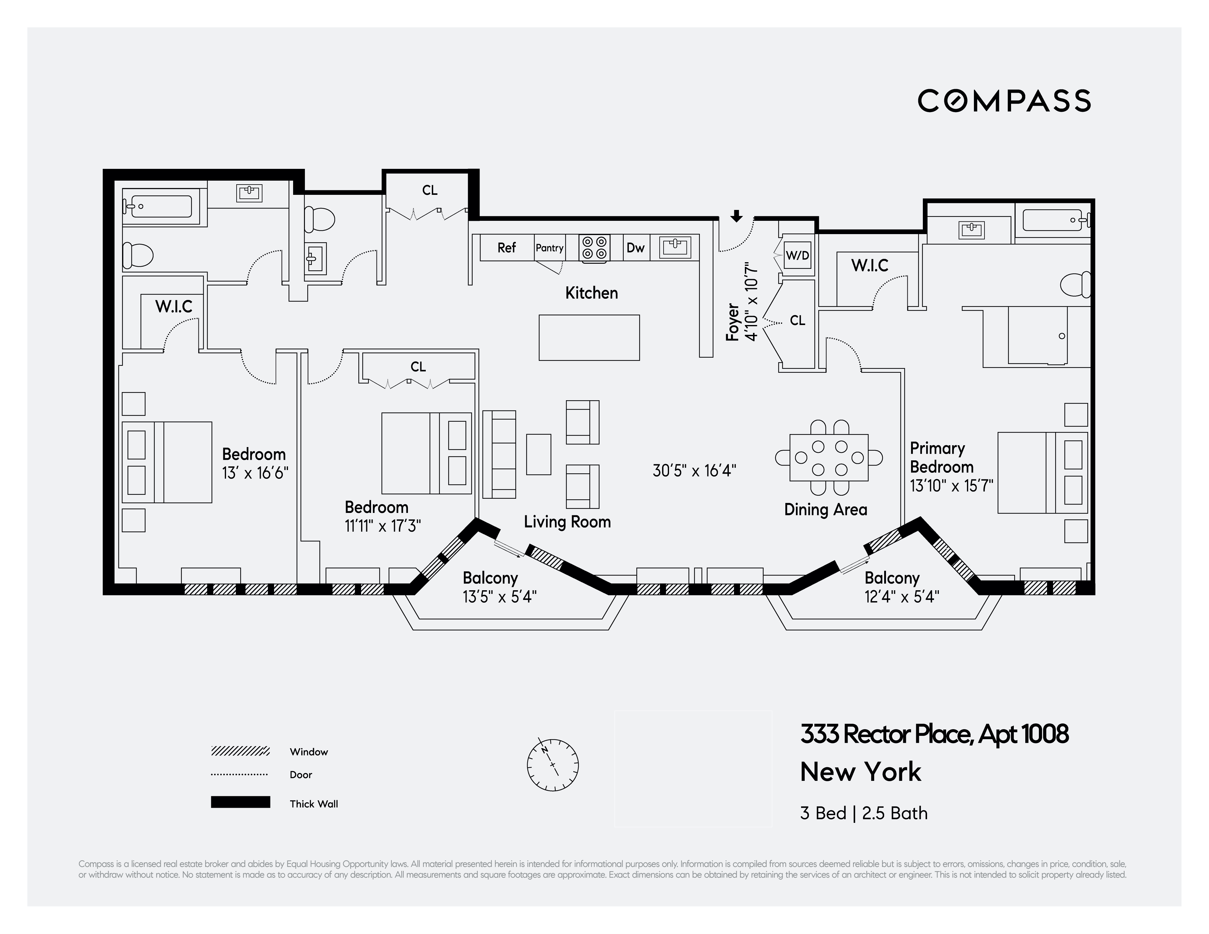 333 Rector Place, Unit 1008 Manhattan, NY 10280 - Photo 17 of 17