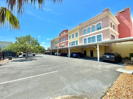 a front view of residential building