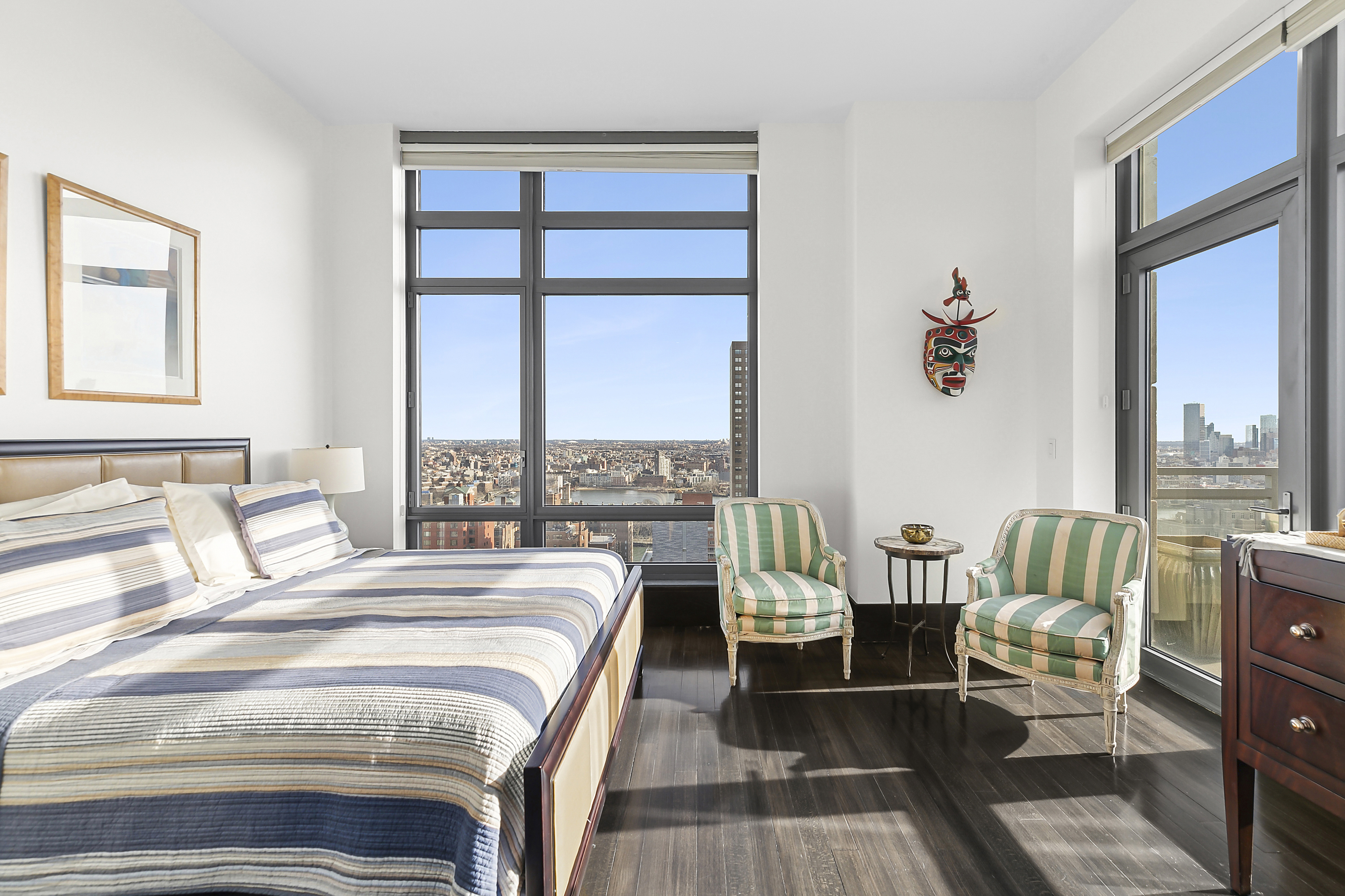 450 East 83rd Street, Unit PH1B Manhattan, NY 10028 - Photo 12 of 15 a bedroom with a bed and a window